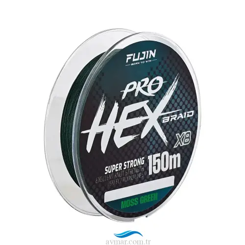 Fujin Pro Hex 8X 150m Moss Green İp Misina - 2