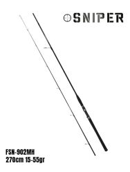 Fujin Sniper 270cm 15-55gr Spin Kamış - 1