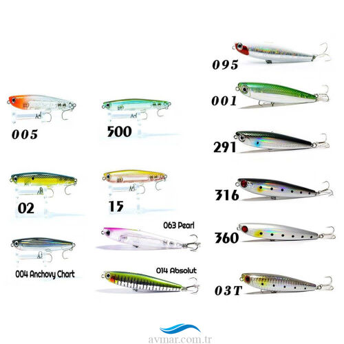 Fujin Surface Minnow SF-90SW Maket Balık