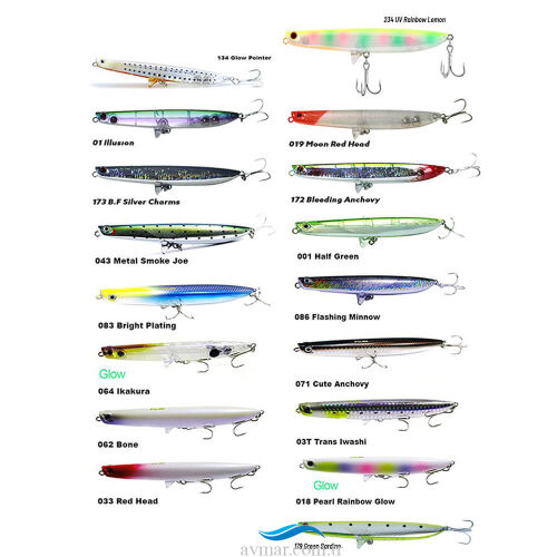 Fujin Venom 120mm 20gr Su Üstü Maket Balık