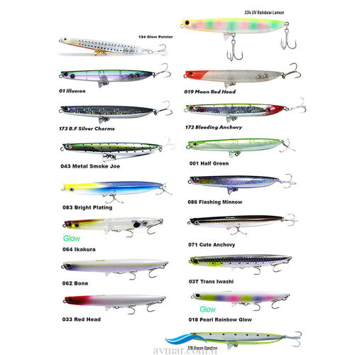 Fujin Venom 120mm 20gr Su Üstü Maket Balık