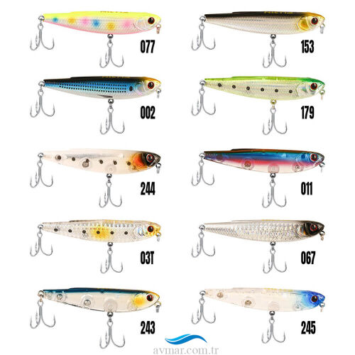 Fujin Walkie Dog 70mm 8.2gr Su Üstü Maket Balık