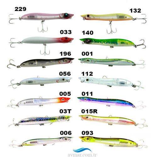 Fujin Z-Walker 100mm 11gr Su Üstü Maket Balık - Fujin