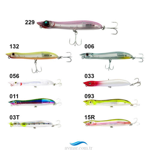 Fujin Z-Walker 125mm 18gr Su Üstü Maket Balık - Fujin