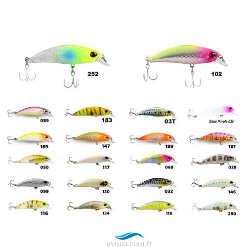 Fujin Ziggy 50mm 3.6gr Lrf Maket Balık - Fujin