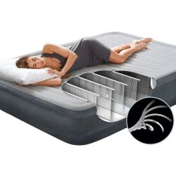 Intex Elektrikli Queen Comfort-Plush Fiber-Tech Yatak 152x203x33cm - 3