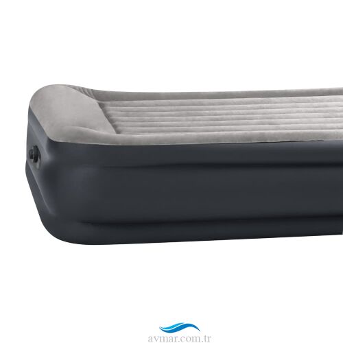 Intex Elektrikli Queen Deluxe Pillow Fiber-Tech Yatak 152x203x42cm - 3