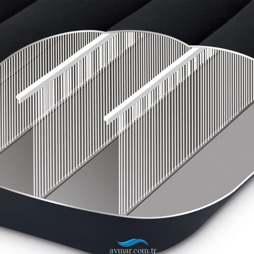 Intex Queen Classic Downy El Pompalı Şişme Yatak Set 152x203x25cm - 3