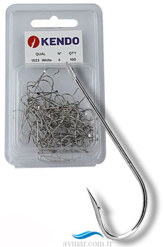 Kendo 1523 Ni Beyaz Çapraz Kutu İğne 100 Adet - 1