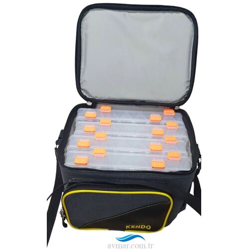 Kendo 4 Kutulu Prof. Büyük Balıkçı Çanta - KENDO (1)