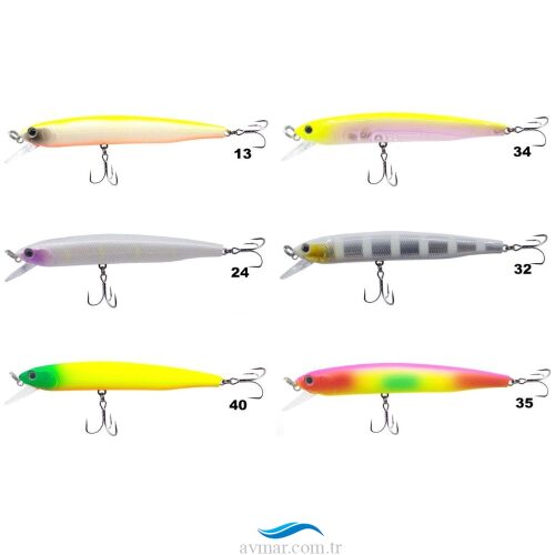 Kendo Black Bass Minnow 95F 7.5gr Sahte Balık