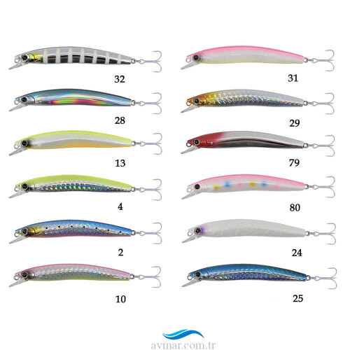 Kendo Bluefish 01 80F Maket Sahte Yem - 1