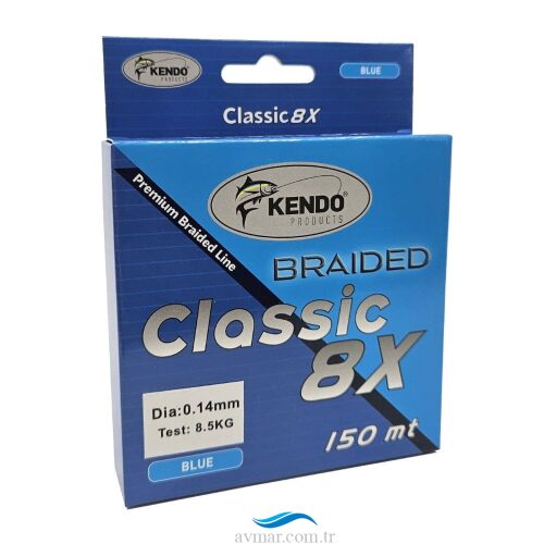 Kendo Classic 8X 150m Blue Örgü İp Misina
