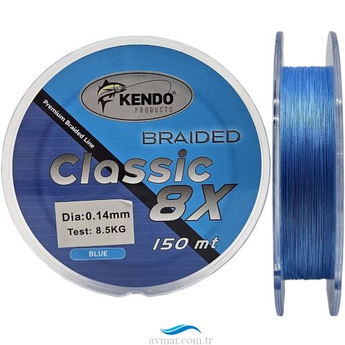 Kendo Classic 8X 150m Blue Örgü İp Misina (1)