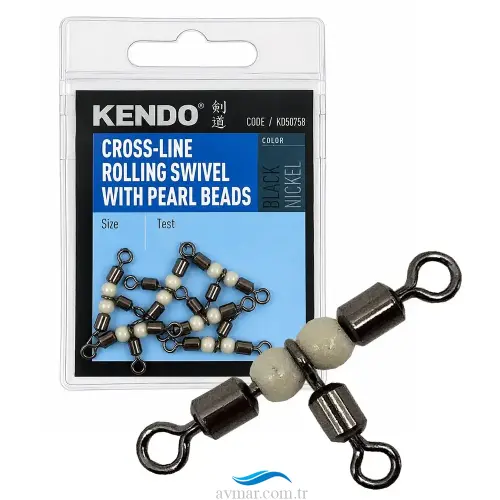 Kendo Crossline Rolling Swivel Üçlü Fırdöndü - 1