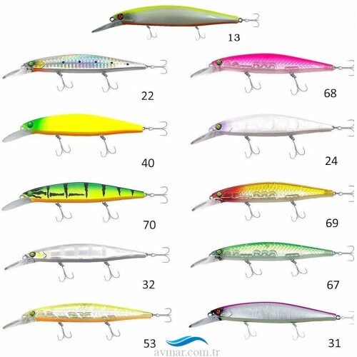 Kendo D Killer's Minnow Hamai 105F 13.2gr Sahte Balık