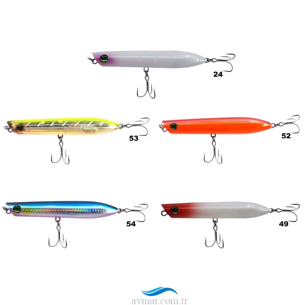 Kendo DF Pencil 13cm 31.8gr Su Üstü Sahte Balık