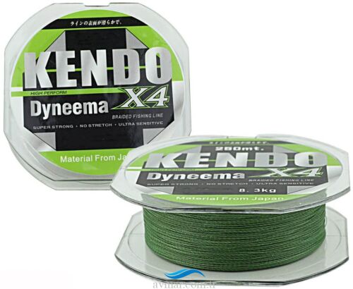 Kendo Dynema 4 Örgü 120m Yeşil İp Misina - 1