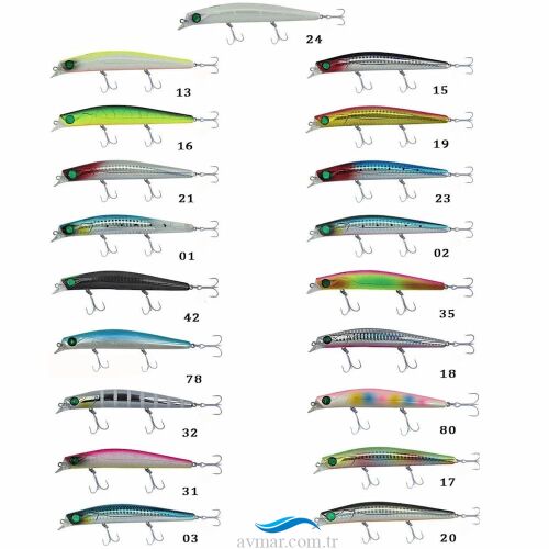 Kendo Haryu 12.5cm 14.8gr Floating Sahte Balık