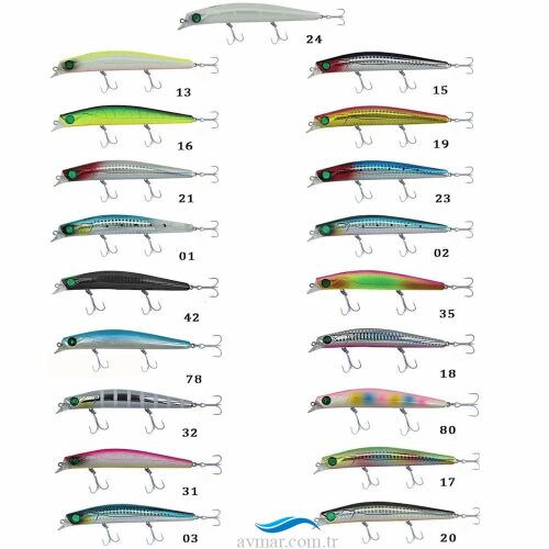 Kendo Haryu 12.5cm 14.8gr Floating Sahte Balık