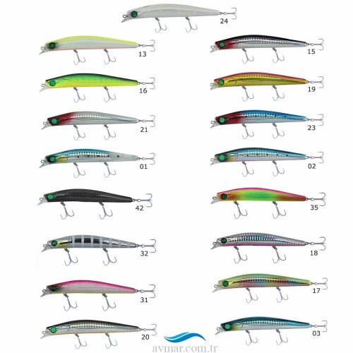 Kendo Haryu 9.5cm 8gr Floating Sahte Balık - KENDO