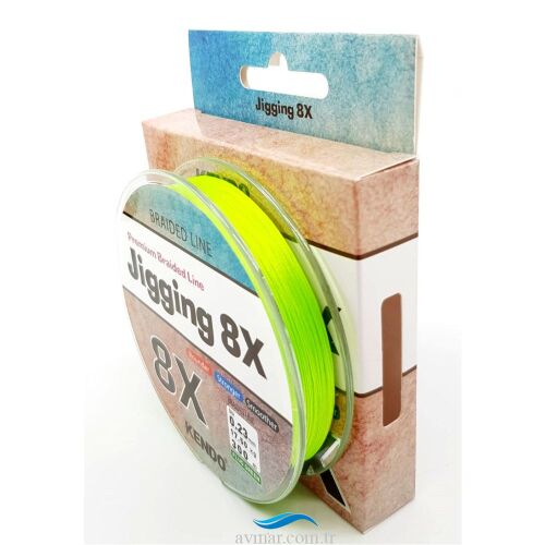 Kendo Jigging 8X Flash F.Green 300m Örgü İp Misina - KENDO (1)
