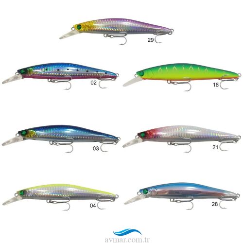 Kendo Killer Minnow 12.5cm 21.2gr Sahte Balık - 1