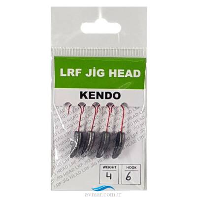 Kendo Lrf Jig Head Kırmızı İğneli - 1