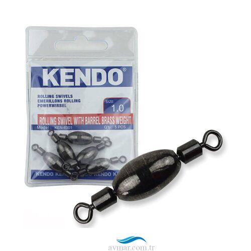 Kendo Rolling Swivel W.Barell Brass Ağırlıklı Fırdöndü - Kendo