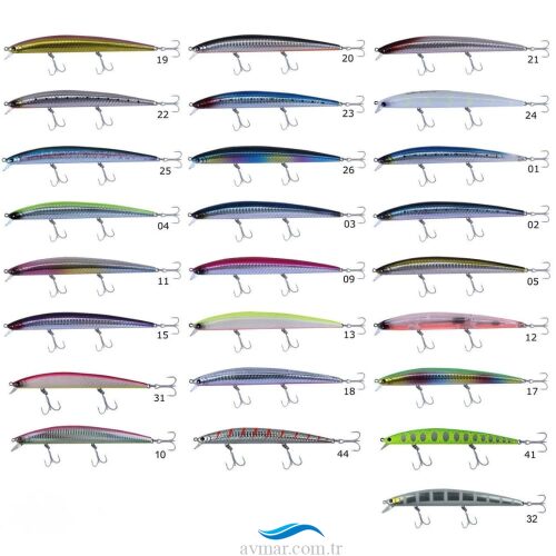 Kendo Seabass Minnow 17cm 26.8gr Floating Sahte Balık