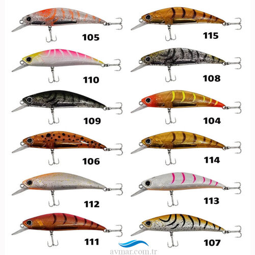 Kendo Shrimp Minnow 50S 4.5gr Sahte Balık