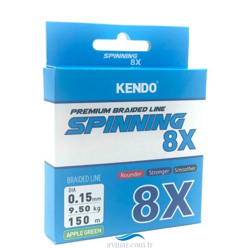 Kendo Spinning 8X Fighting 150m İp Misina - 1