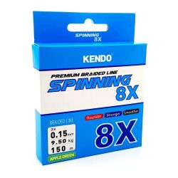 Kendo Spinning 8X Fighting Apple Green 150m İp Misina - 1