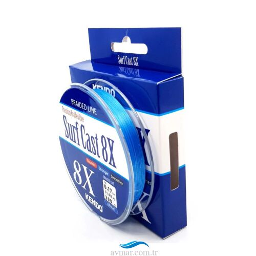 Kendo Surf Cast 8X Fighting Ice Blue 300m Örgü İp Misina - KENDO (1)