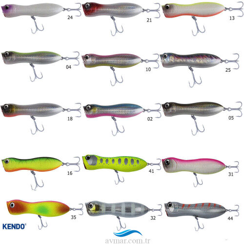 Kendo Tsubasa Poper 125mm 36g Suni Yem - Kendo