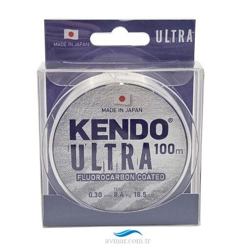 Kendo Ultra Fluorocarbon Coated 100m White Misina