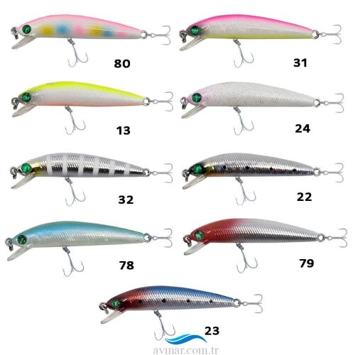 Kendo Zero Arise 5.3cm 2.3gr Sahte Balık - 1