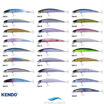 Kendo Zero Arise 6.5cm 4g Floating Suni Yem - 1