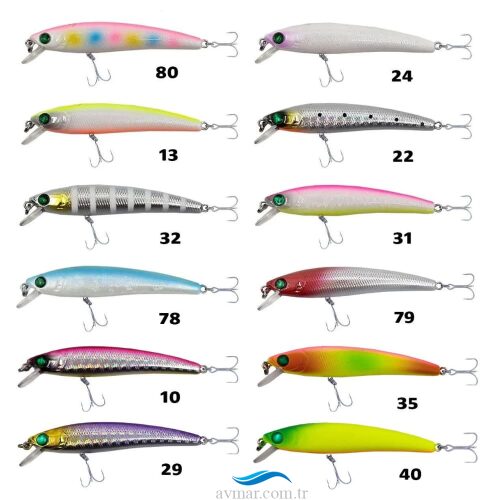 Kendo Zero Arise 8cm 5.1gr Sahte Balık