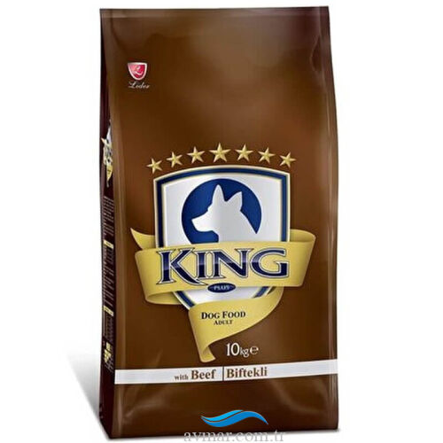 King Köpek Maması Biftekli 10Kg - King