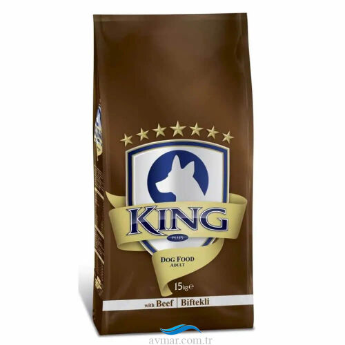 King Köpek Maması Biftekli 15kg