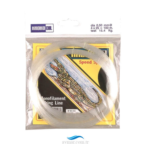 Krokodil Paket Beyaz Olta Misinası