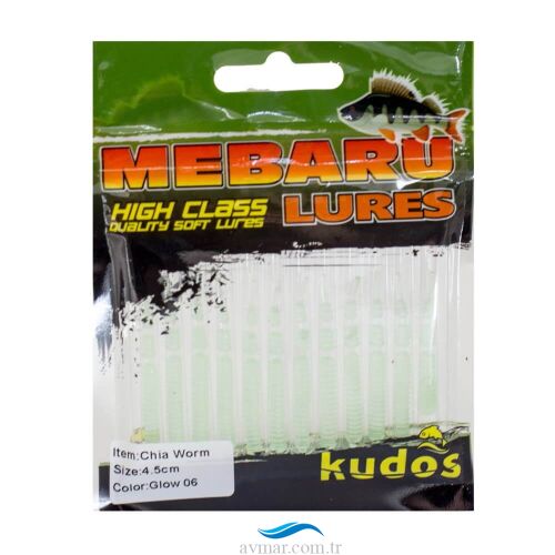 Kudos Chia Worm 4,5cm Silikon Yem - Kudos (1)