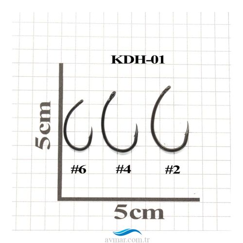 Kudos KDH-01 Sazan İğnesi 10 Adet - Kudos (1)