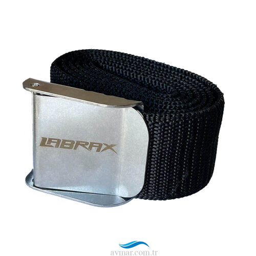 Labrax Krom Tokalı Naylon Örgü Kemer - Labrax