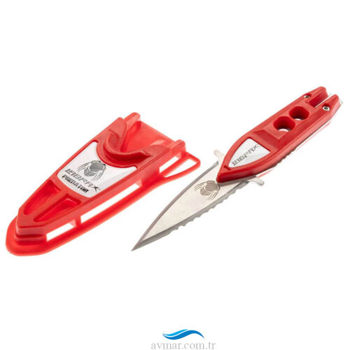 Labrax Predator Dalış Bıçağı Kırmızı - Labrax (1)