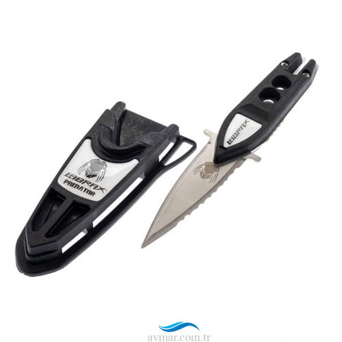 Labrax Predator Dalış Bıçağı Siyah - 2
