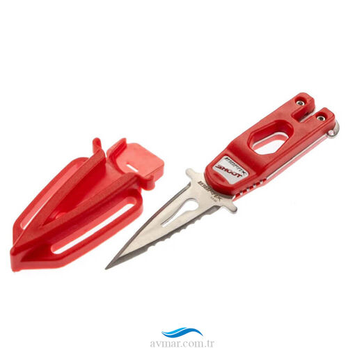 Labrax Shoot Dalış Bıçağı Kırmızı (1)