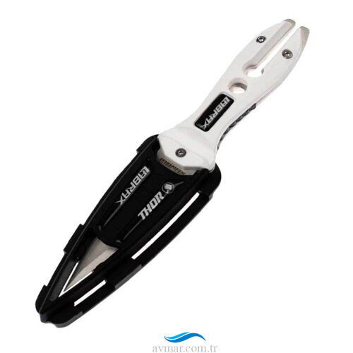 Labrax Thor Kakıçlı Dalış Bıçağı Beyaz - Labrax