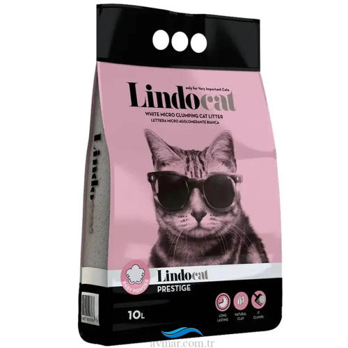 Lindocat 10Lt İnce Taneli Kedi Kumu Baby Powder